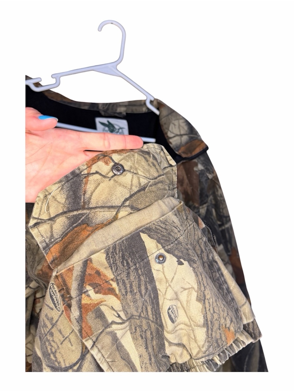 Vintage Wells Creek Outfitters RealTree Camo Zip-Up Jacket - Picture 7 of 8